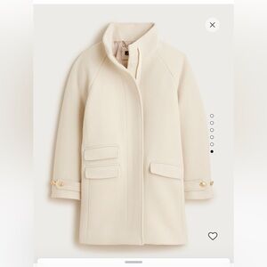 Toscana coat in Italian stadium-cloth wool blend